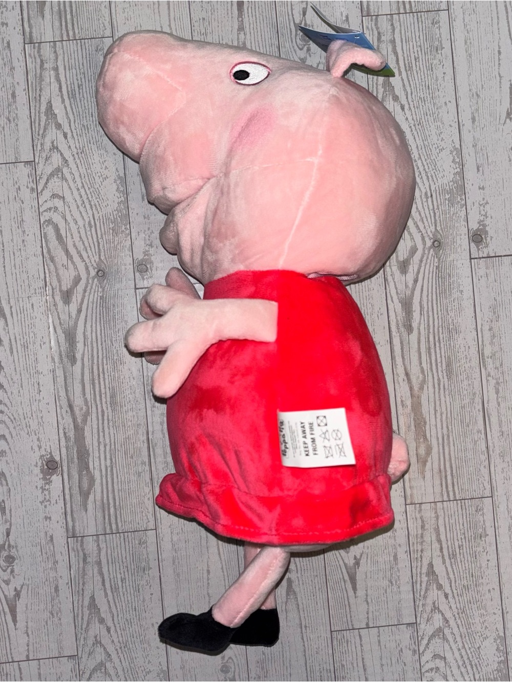 Peppa Pig Big Hugs Puppet Plush Hand Puppet 17" Large Stuffed Animal NWT
